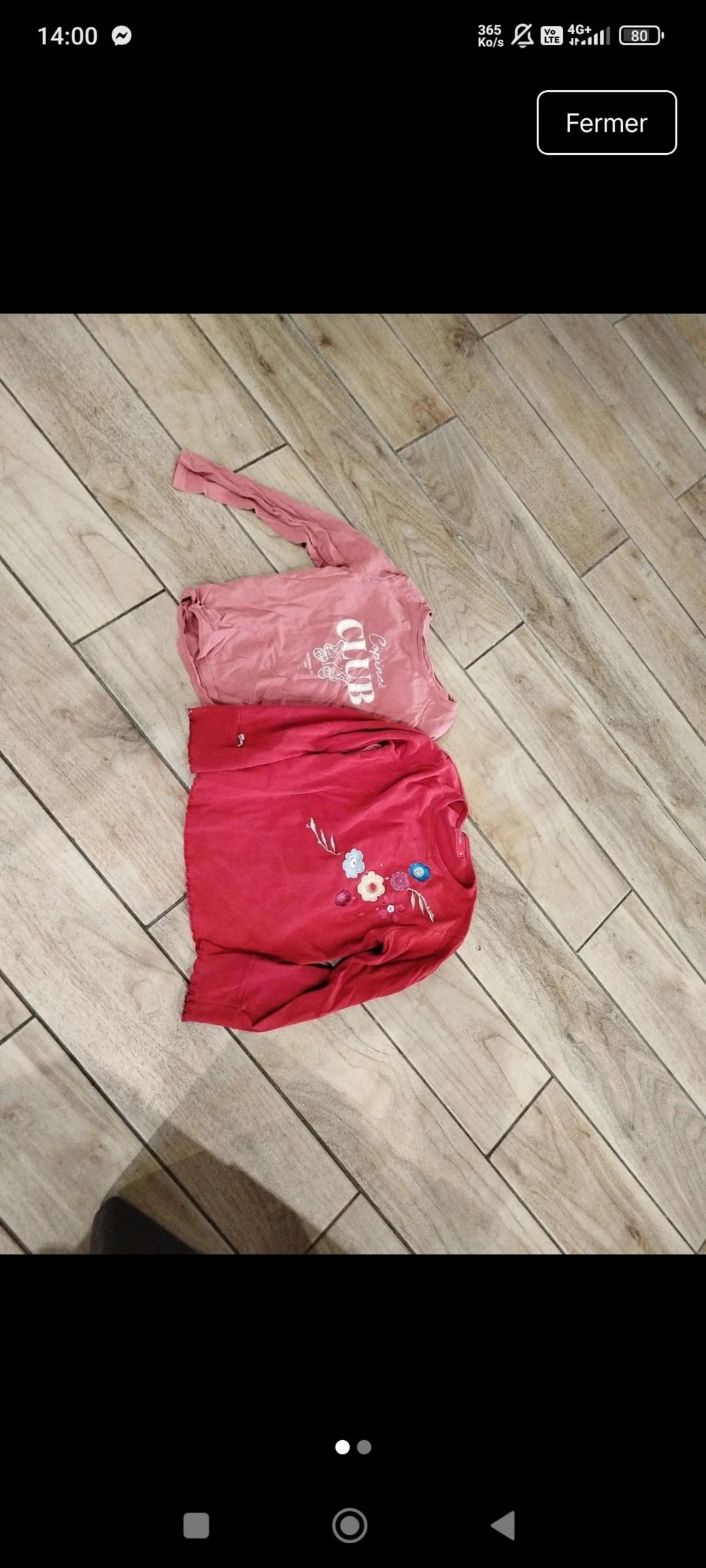 Lots tee-shirt manches 6